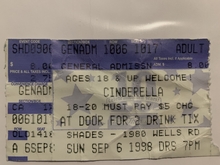 Cinderella / Hair of the Dog on Sep 6, 1998 [535-small]