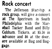 Jefferson Starship / The Marshall Tucker Band / Billy Cobham on Apr 5, 1974 [551-small]