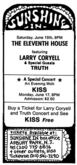 KISS / Truth / Larry Coryell & Eleventh House on Jun 17, 1974 [585-small]