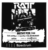 Ratt / Britny Fox / Kix on Apr 1, 1989 [599-small]