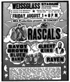 The Rascals / savoy brown / Albert King / Raven on Aug 1, 1969 [663-small]