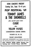 Tommy James & the Shondells / Clique / The Yellow Payges on Sep 13, 1969 [675-small]