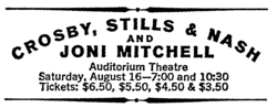 Crosby Stills & Nash  / Joni Mitchell on Aug 16, 1969 [700-small]