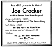 Joe Cocker / savage grace / James Gang on May 23, 1969 [704-small]