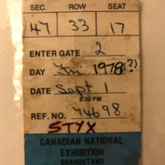 Styx / Zon on Sep 1, 1978 [734-small]