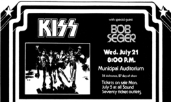 KISS / Bob Seger and the Silver Bullet Band / UFO / Felix Pappalardi on Jul 21, 1976 [780-small]