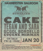 Teagan and Sara / Gogol Bordello / Eugene Mirman / Cake on Jan 20, 2006 [810-small]