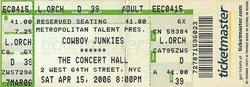 Cowboy Junkies on Apr 15, 2006 [824-small]