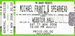 Michael Franti & Spearhead / State Radio on Nov 11, 2006 [858-small]