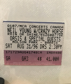 Neil Young & Crazy Horse / Oasis / screaming trees / Spiritualized / Gin Blossoms / Jewel on Aug 31, 1996 [889-small]
