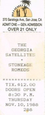 The Georgia Satellites on Nov 10, 1988 [103-small]