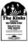 The Kinks / Hollywood Starz on Apr 21, 1977 [112-small]
