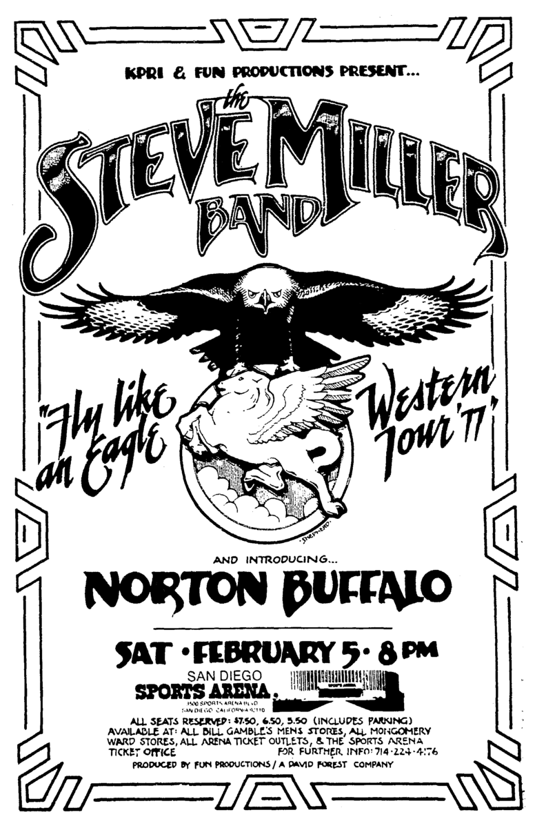 Norton Buffalo Stampede Concert & Tour History Concert Archives