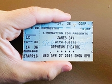 James Bay / Joseph on Apr 27, 2016 [387-small]