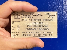 Kodaline / Gavin James on May 10, 2015 [388-small]