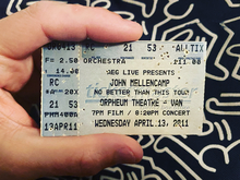 John Mellencamp: No Better Than This Tour on Apr 13, 2011 [389-small]