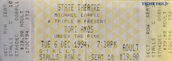 tags: Ticket - Tori Amos on Dec 6, 1994 [574-small]