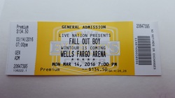 Fall Out Boy / AWOLNATION / PVRIS on Mar 14, 2016 [592-small]