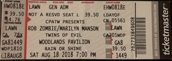 Marilyn Manson / Rob Zombie on Aug 18, 2018 [647-small]