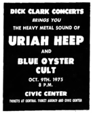 Uriah Heep / Blue Oyster Cult on Oct 9, 1975 [653-small]