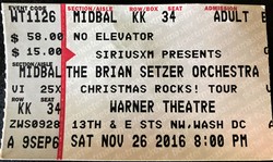 Brian Setzer Orchestra / Beat Root Revival on Nov 26, 2016 [686-small]