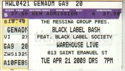Black Label Society / Sevendust / Dope on Apr 21, 2009 [739-small]