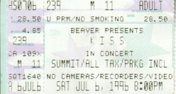 KISS / Pushmonkey on Jul 6, 1996 [809-small]