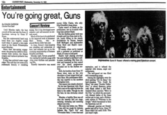 Guns N' Roses / Soundgarden on Dec 16, 1991 [842-small]
