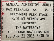 The Waterboys on Apr 21, 2015 [922-small]