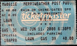 R.E.M. / Modest Mouse / The National on Jun 11, 2008 [937-small]