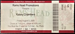 Kasey Chambers on Aug 5, 2005 [942-small]