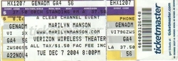 Marilyn Manson / Slunt on Dec 7, 2004 [969-small]