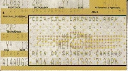 Metallica / Faith No More on Aug 31, 1992 [974-small]