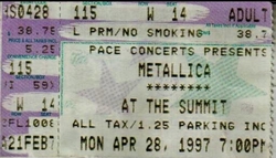Metallica / Corrosion of Conformity on Apr 28, 1997 [976-small]
