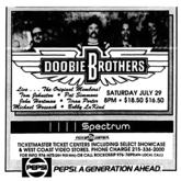 Doobie Brothers / The Fabulous Thunderbirds on Jul 29, 1989 [000-small]