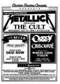 Metallica / The Cult on Jul 19, 1989 [003-small]
