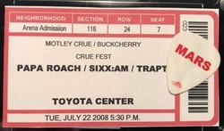 Mötley Crüe / Sixx:A.M. / Buckcherry / Papa Roach / Trapt on Jul 22, 2008 [018-small]