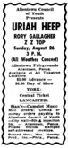 Uriah Heep / Rory Gallagher / ZZ Top on Aug 26, 1973 [086-small]