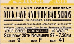 Nick Cave and the Bad Seeds on Nov 29, 1997 [200-small]