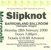 Slipknot on Feb 28, 2000 [419-small]