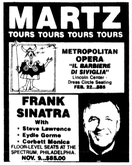 Frank Sinatra / Steve Lawrence / Eydie Gorme / Corbett Monica on Nov 9, 1991 [570-small]