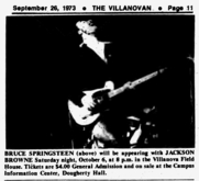Jackson Browne / Bruce Springsteen on Oct 6, 1973 [873-small]