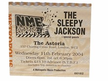 The Sleepy Jackson / Hope of the States / Snow Patrol / The Futureheads / Kid Symphony on Feb 11, 2004 [911-small]