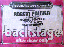 Robert Palmer / Michael Pedicin Jr on Oct 6, 1979 [172-small]