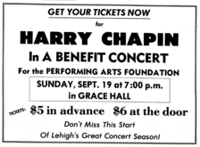 Harry Chapin / Morning Song on Sep 19, 1976 [541-small]