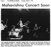 mahavishnu orchestra / Supertaste on Mar 11, 1972 [620-small]