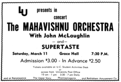 mahavishnu orchestra / Supertaste on Mar 11, 1972 [621-small]