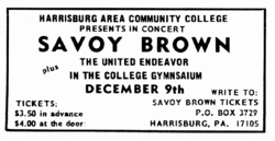 savoy brown / The United Endeavor on Dec 9, 1970 [750-small]