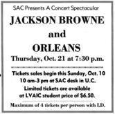 Jackson Browne / Orleans on Oct 21, 1976 [757-small]