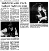 carly simon / James Taylor on Apr 21, 1978 [771-small]